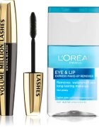L’Oréal Paris Beauty Set sada odličovače očí a rtů a řasenky