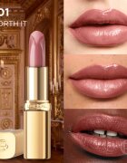 L’Oréal Paris Color Riche saténová rtěnka s hydratačním účinkem odstín 601 WORTH IT 4.7 g