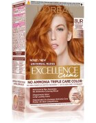 L’Oréal Paris Excellence Universal Nudes permanentní barva na vlasy odstín 8UR Universal Light Copper 1 ks