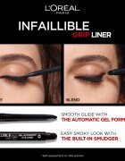L’Oréal Paris Infaillible Grip 36h Gel Automatic Liner gelová tužka na oči s aplikátorem odstín 07 Turquoise Faux Fur 0.4 g