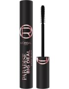 L’Oréal Paris Lash Paradise Big Deal objemová a prodlužující řasenka odstín Latex Black 9.9 ml
