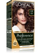 L’Oréal Paris Préférence barva na vlasy odstín 4.0 Hnědá 1 ks