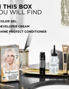 L’Oréal Paris Préférence Le Blonding barva na vlasy pro zesvětlení vlasů odstín 11.11 Ultra-Light Cool Crystal Blonde 1 ks