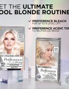 L’Oréal Paris Préférence Le Blonding Toner kyselý toner neutralizující mosazné podtóny odstín 02 Pearl Blonde 1 ks