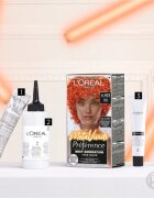 L’Oréal Paris Préférence Meta Vivids semipermanentní barva na vlasy odstín 6.403 Meta Coral 1 ks