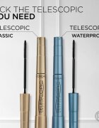 L’Oréal Paris Telescopic voděodolná řasenka odstín Black 8 ml