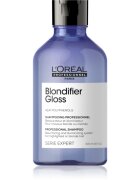 L’Oréal Professionnel Serie Expert Blondifier zkrášlující a regenerační šampon pro zesvětlené melírované studené blond vlasy 300 ml