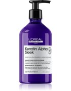 L’Oréal Professionnel Serie Expert Keratin Alpha Sleek šampon pro hladký vzhled vlasů 500 ml