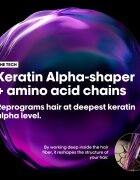 L’Oréal Professionnel Serie Expert Keratin Alpha Sleek šampon pro hladký vzhled vlasů 500 ml