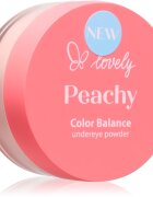 Lovely Peachy Color Balance Undereye Powder sypký pudr odstín Peach 3.5 g