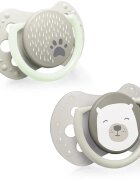 LOVI Buddy Bear Mini dudlík 0-2 m 2 ks