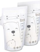 LOVI Buddy Bear sáček na uchování mateřského mléka 25x200 ml