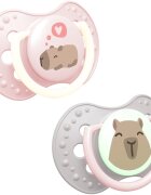 LOVI CAPICHILL 6-18m dudlík Girl 2 ks