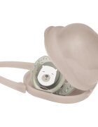 LOVI Dummy Case 0+ m krabička na dudlík odstín Beige 1 ks