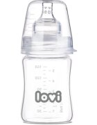 LOVI Glass skleněná kojenecká láhev 0m+ 150 ml