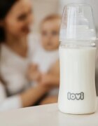 LOVI Glass skleněná kojenecká láhev 3m+ 250 ml