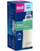 LOVI Glass skleněná kojenecká láhev 3m+ 250 ml