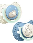LOVI NIGHT&DAY Boy dudlík 0-6 m 2 ks