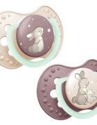 LOVI NIGHT&DAY Girl dudlík 0-6 m 2 ks