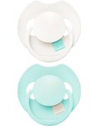 LOVI PRIME 0-6m dudlík Lagoon/Mint Cream 2 ks