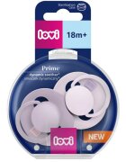 LOVI PRIME 18m+ dudlík Baby Lilac/Violet 2 ks