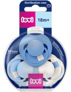 LOVI PRIME 18m+ dudlík Ultramarine Blue 3 ks