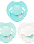 LOVI PRIME 6-18m dudlík Aqua Green 3 ks