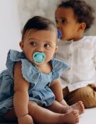 LOVI PRIME 6-18m dudlík Aqua Green 3 ks