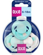 LOVI PRIME 6-18m dudlík Aqua Green 3 ks