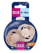 LOVI PRIME 6-18m dudlík Nude/Blush 2 ks