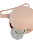 LOVI Silicone Soother Case 0+ m krabička na dudlík Nude 1 ks