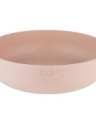LOVI Tableware Set with Cup jídelní sada Nude 3 ks