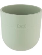 LOVI Tableware Set with Cup jídelní sada Pistachio 3 ks