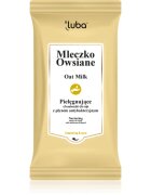 Luba Oat Milk Wet Wipes for Hands with Antibacterial Liquid vlhčené ubrousky s antibakteriálním účinkem 15 ks