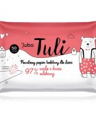 Luba Tuli Lactic acid vlhčený toaletní papír s kyselinou mléčnou pro děti Strawberry 50 ks