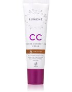 Lumene CC Color Correcting Cream CC krém pro jednotný tón pleti SPF 20 odstín 6 Bronze (Neutral) 30 ml