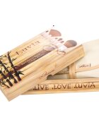 Luvia Cosmetics Bamboo Bamboo’s Root sada štětců s pouzdrem