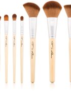 Luvia Cosmetics Bamboo’s Leaf Brush Set sada štětců s pouzdrem