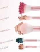 Luvia Cosmetics Daily Essentials sada štětců s pouzdrem Candy