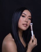 Luvia Cosmetics Elegance Angled Buffer multifunkční štětec na obličej 120 1 ks
