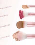 Luvia Cosmetics Flawless Face Set sada štětců s pouzdrem Candy