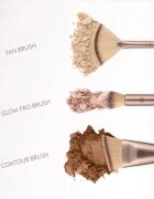 Luvia Cosmetics Highlight & Contour Set sada štětců s pouzdrem
