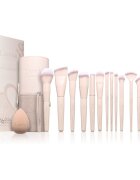 Luvia Cosmetics Nude Aura Pro sada štětců s pouzdrem