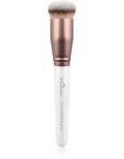 Luvia Cosmetics Prime Vegan Blurring Buffer štětec na make-up a pudr 115 (Pearl White / Metallic Coffee Brown) 1 ks