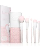Luvia Cosmetics Soft Aura sada štětců s pouzdrem