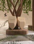 Luvia Cosmetics Tea Make-up Sponge Set houbička na make-up 2 ks