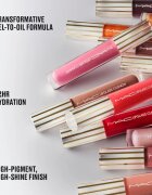 MAC Cosmetics Lipglass Cushion High-Pigment Oil vysoce pigmentovaný olej na rty odstín Tantrum 5 ml