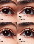 MAC Cosmetics MACStack Mascara Superstack Mega Brush objemová a prodlužující řasenka odstín Black 12 ml