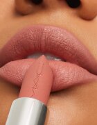 MAC Cosmetics MACximal Mini Silky Matte Lipstick matná rtěnka odstín Velvet Teddy 1.7 g