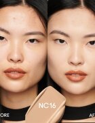 MAC Cosmetics Mini Studio Fix Fluid SPF 15 24HR Matte Foundation + Oil Control matující make-up SPF 15 odstín NC16 15 ml